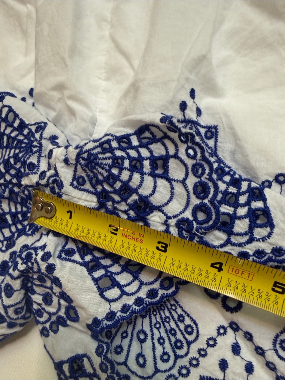 Calypso St. Barth 100% cotton, eyelet sleep set, old money, classy, cottagecore - Picture 10 of 11